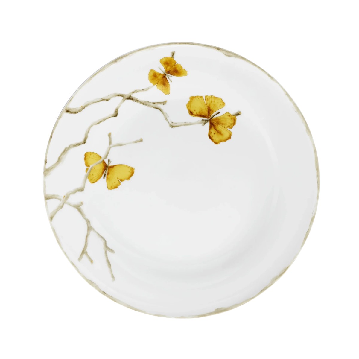 Michael Aram Butterfly Ginkgo Gold Dinner Plate