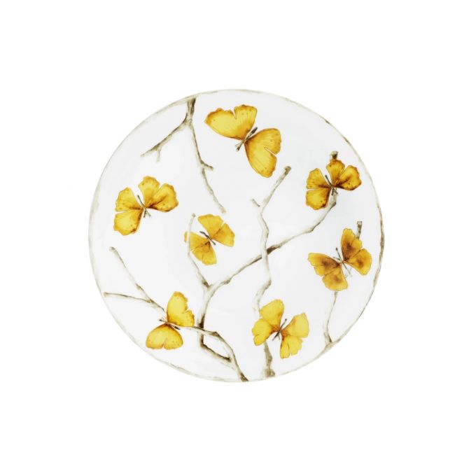 Michael Aram Butterfly Ginkgo Gold Salad Plate