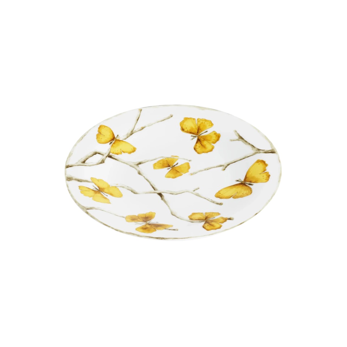 Michael Aram Butterfly Ginkgo Gold Salad Plate