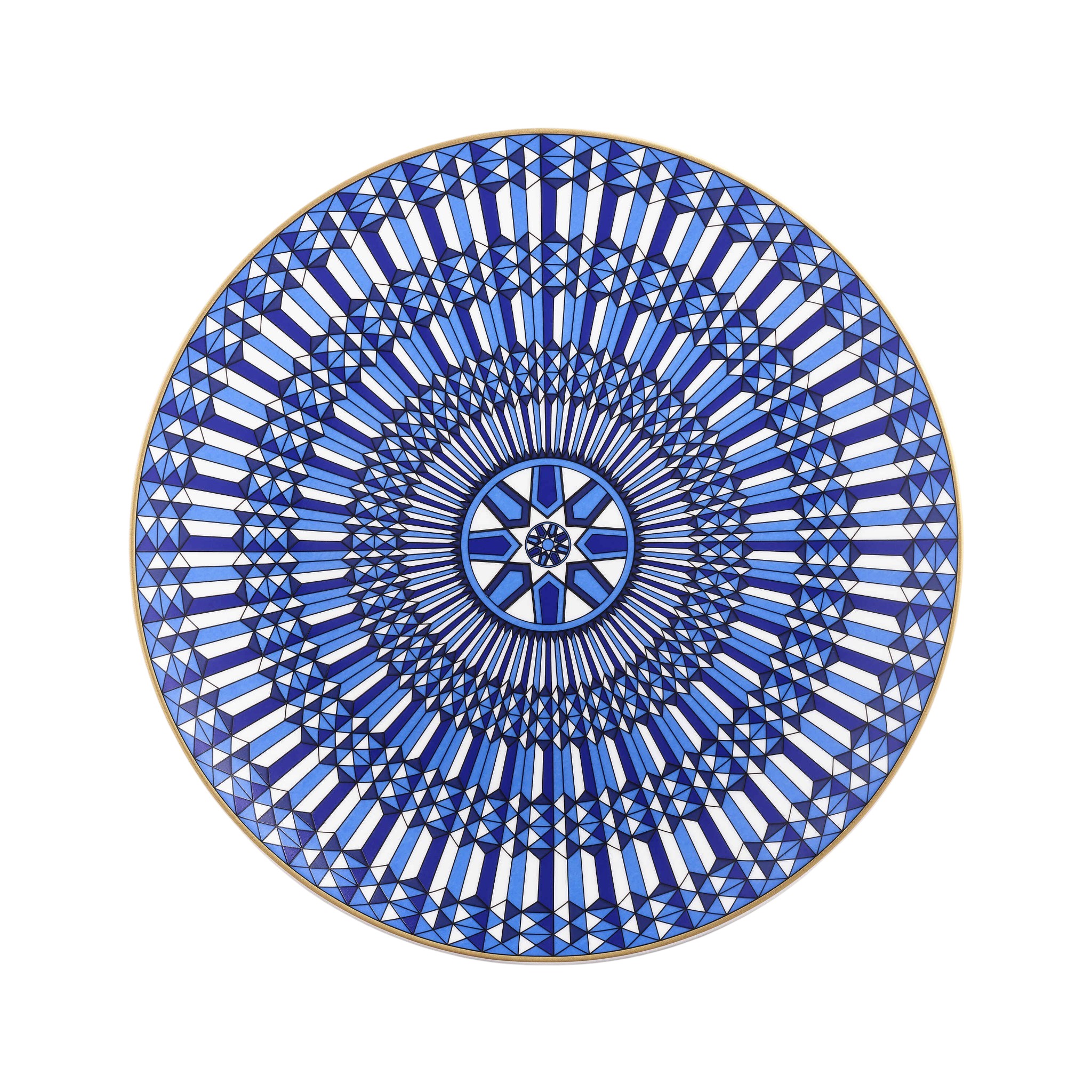 Baccarat Arcadia Charger Plate, Blue