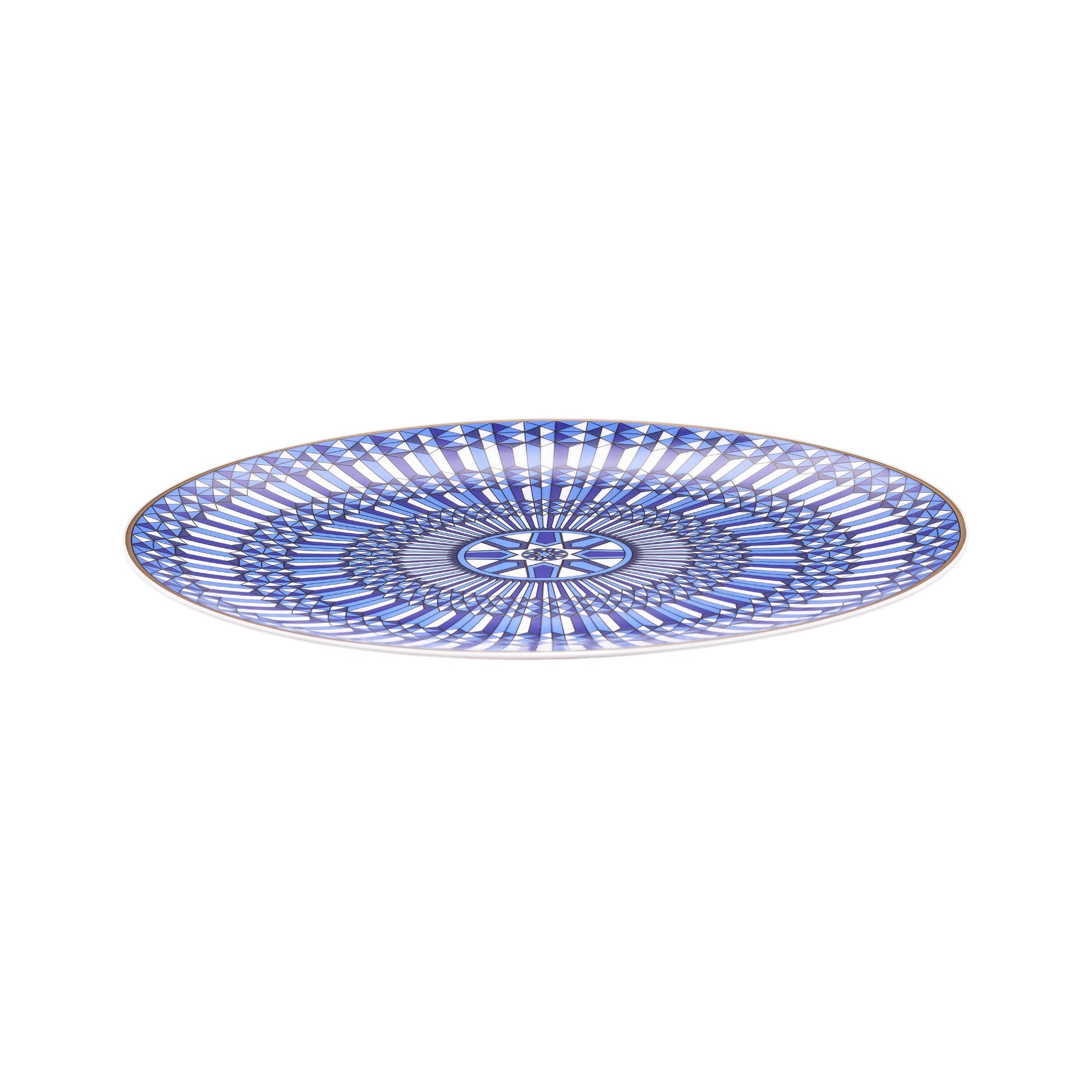 Baccarat Arcadia Charger Plate, Blue