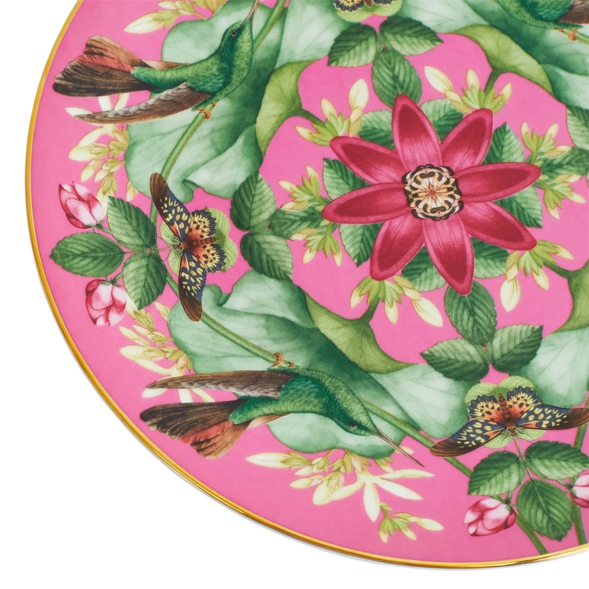 Wedgwood Pink Lotus Salad Plate