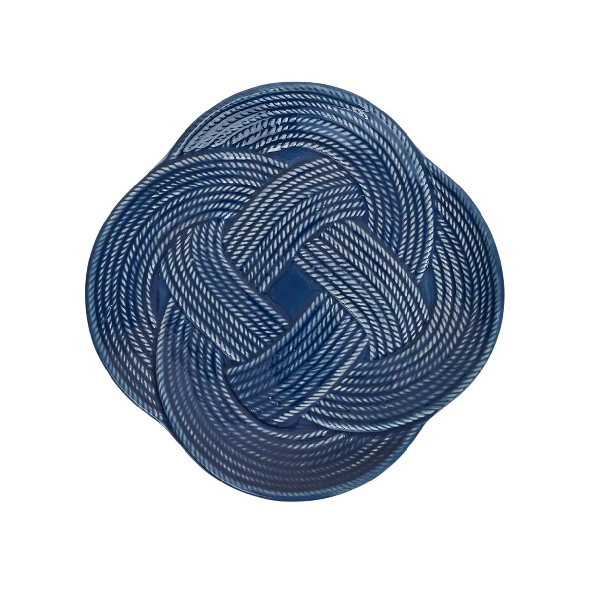 Juliska Le Panier Mystic Knot Salad Plate, Denim