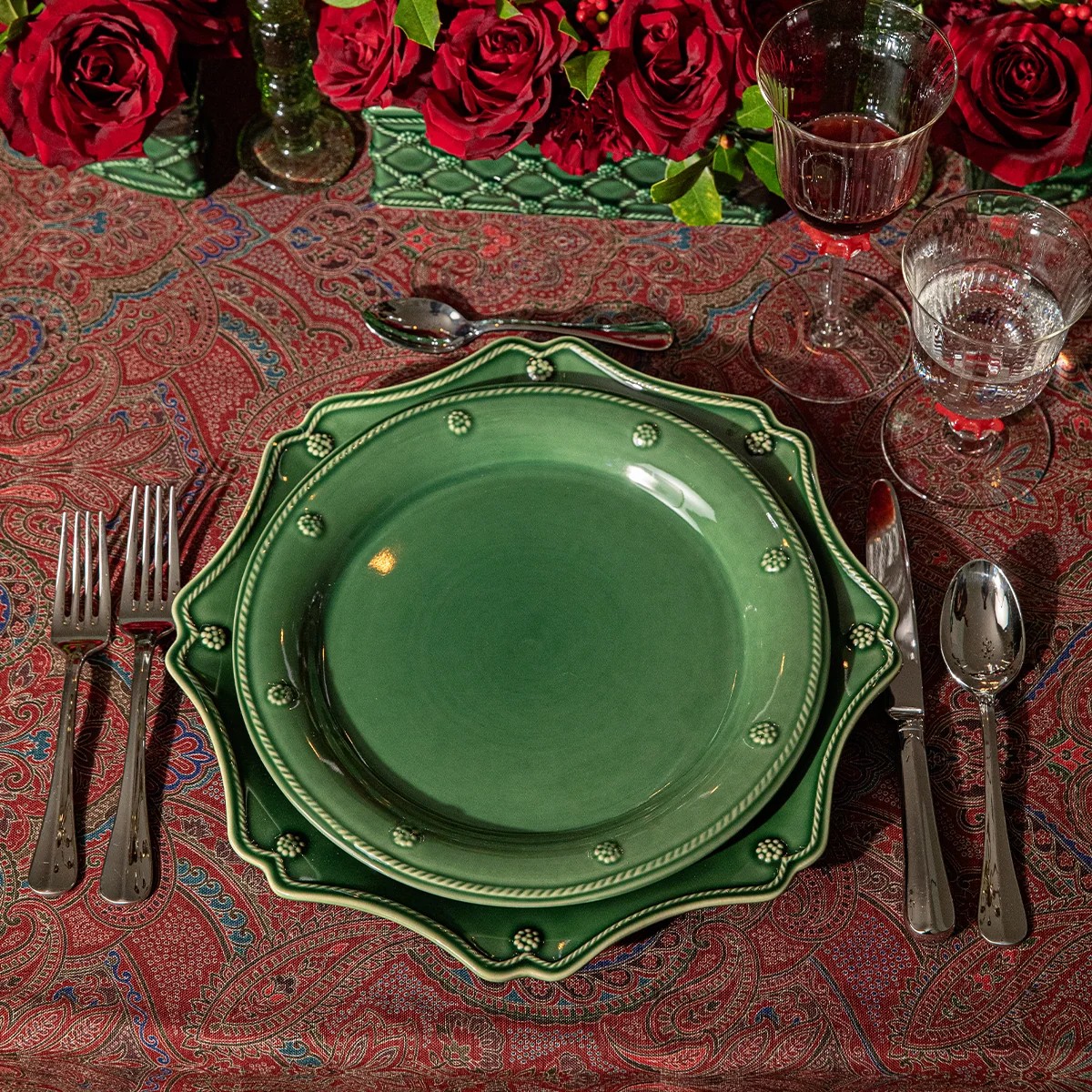 Juliska Berry and Thread Dinner Plate, Basil
