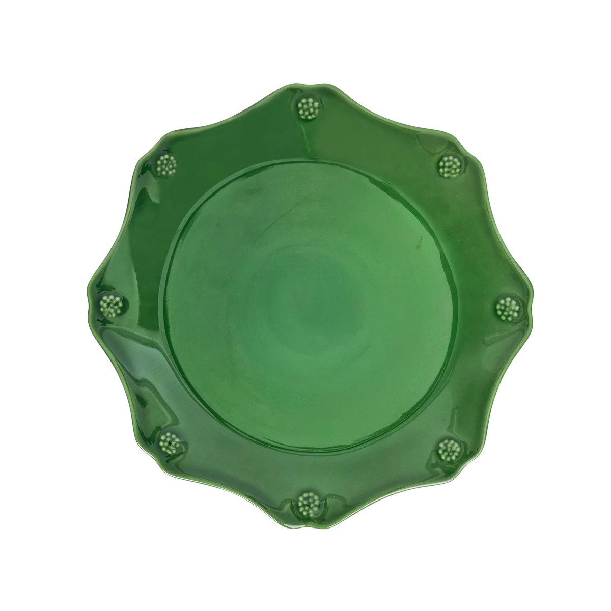 Juliska Berry and Thread Scalloped Salad Plate, Basil