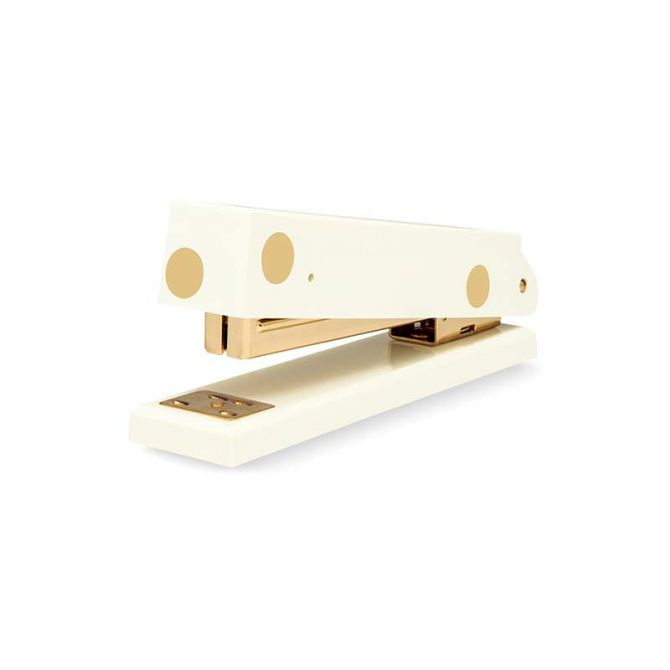 Kate Spade Gold Dot Stapler