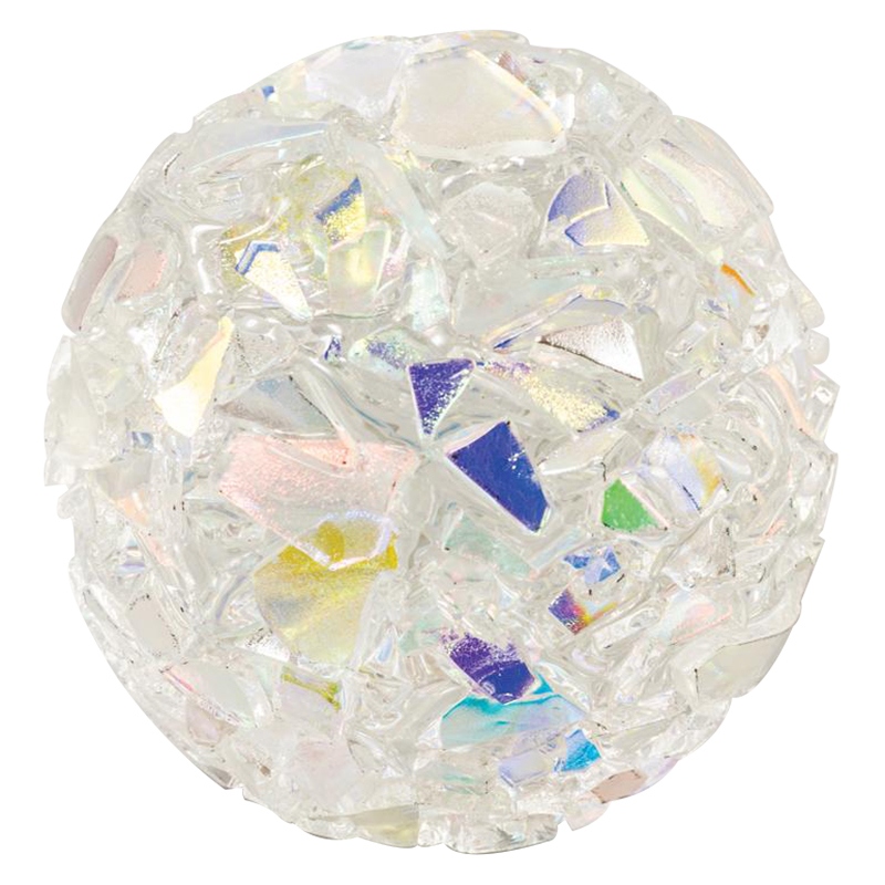 Glass Eye Studio Environmental Ice Storm Paperweight