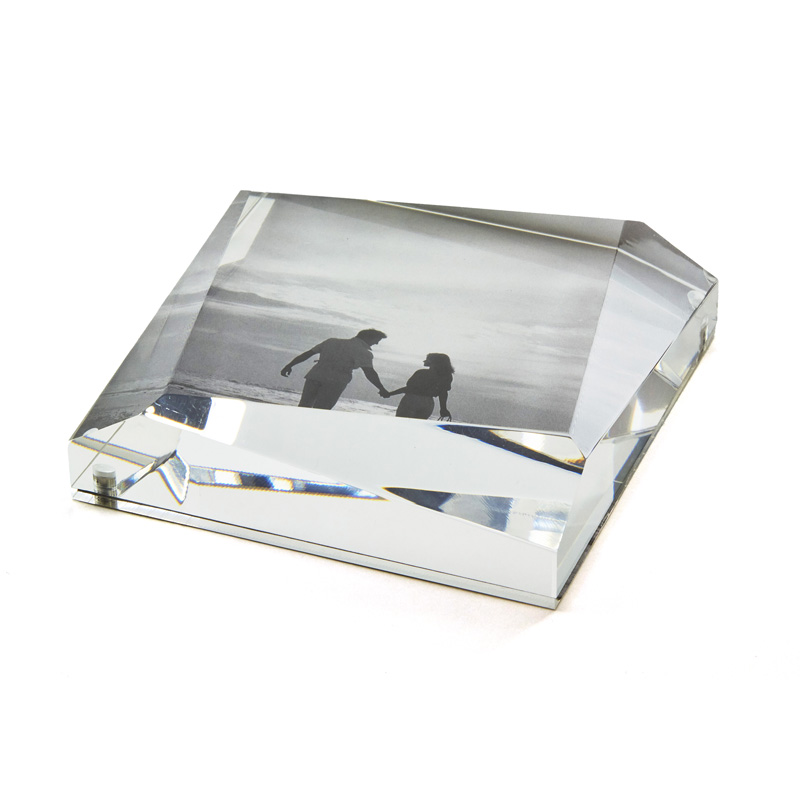 Tizo Acrylic Lucite Paperweight