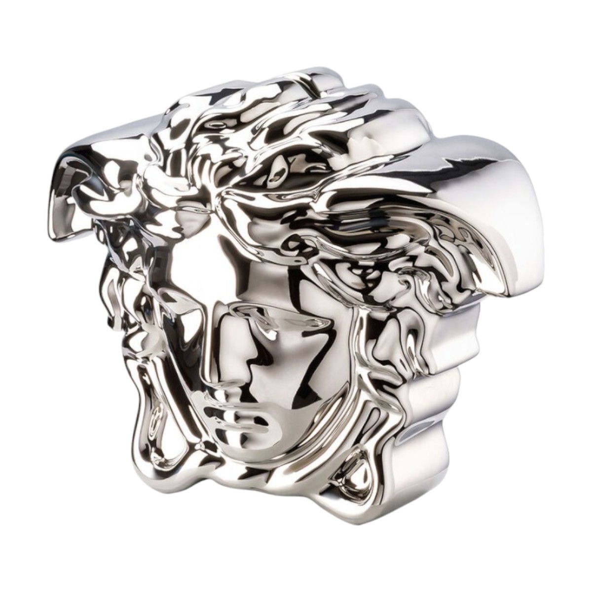 Versace Break the Bank Medusa Money Box, Silver