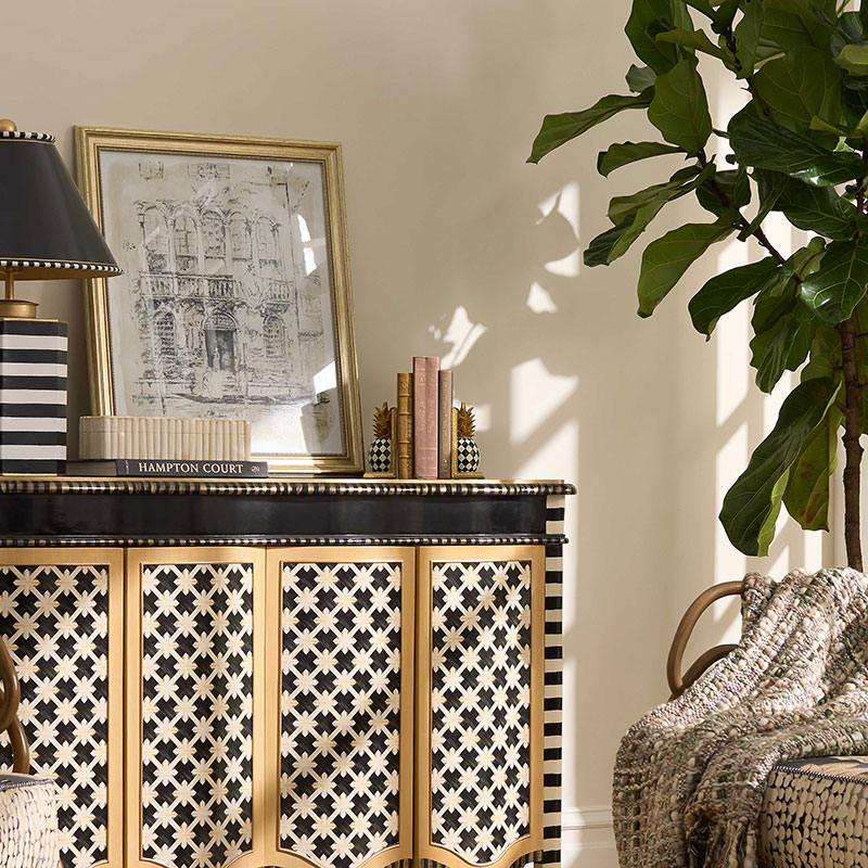 MacKenzie-Childs Pineapple Bookends