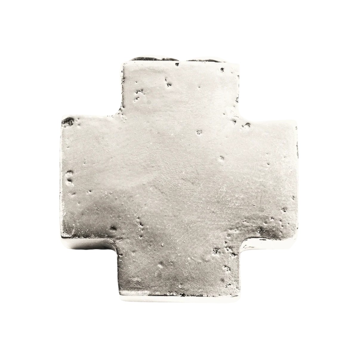 Jan Barboglio La Cruz Paperweight, Nickel Plated