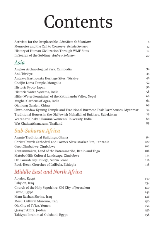 World Monuments Fund Book