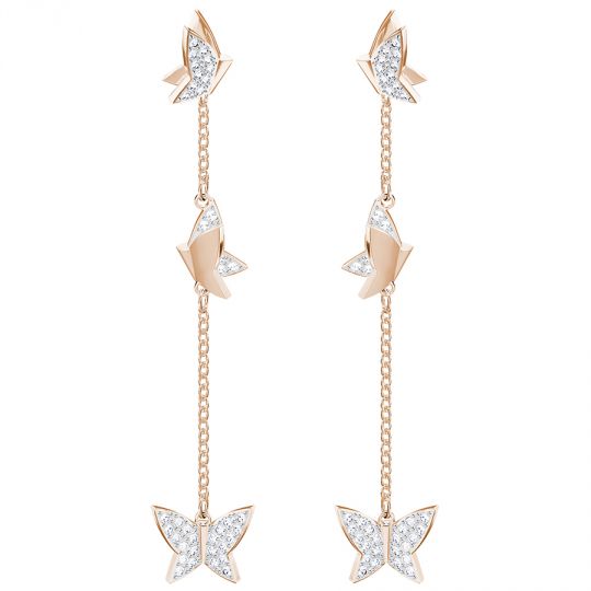 swarovski lilia butterfly earrings