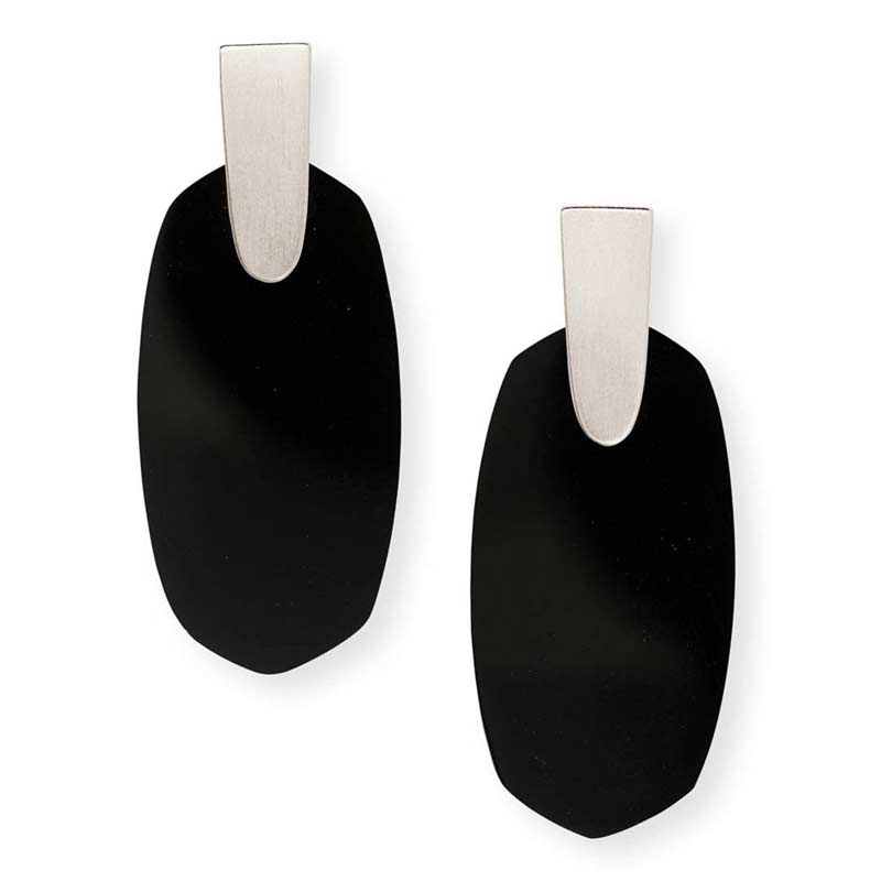 kendra scott black earrings drop