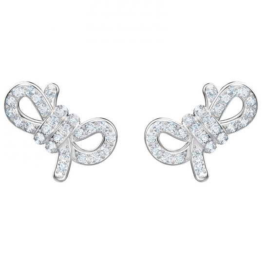 Swarovski Lifelong Bow Silver Earrings Swarovski Lifelong Bow Silver Earrings