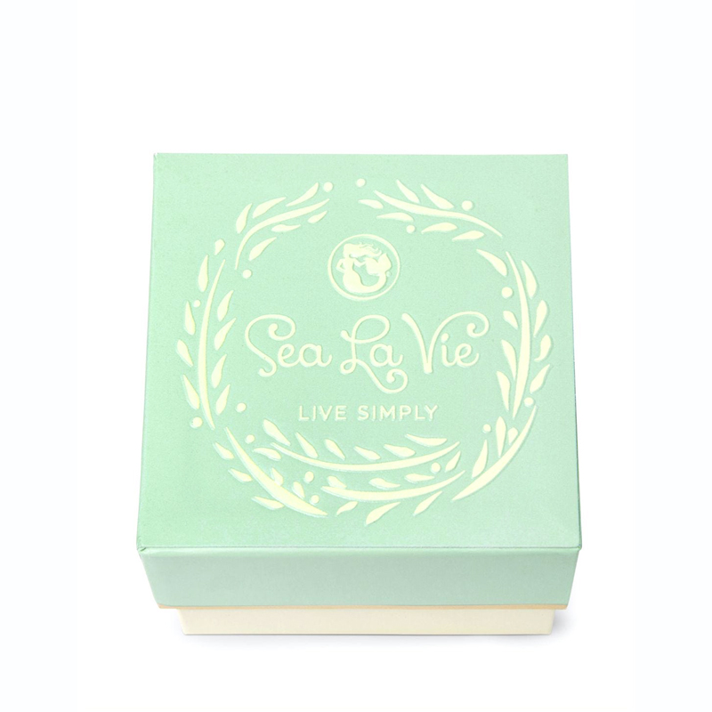 Spartina 449 Sea La Vie Sea Foam Clover Stud Earrings