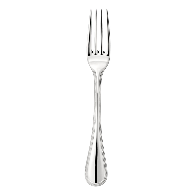 Christofle Perles 2 Stainless Steel Dinner Fork