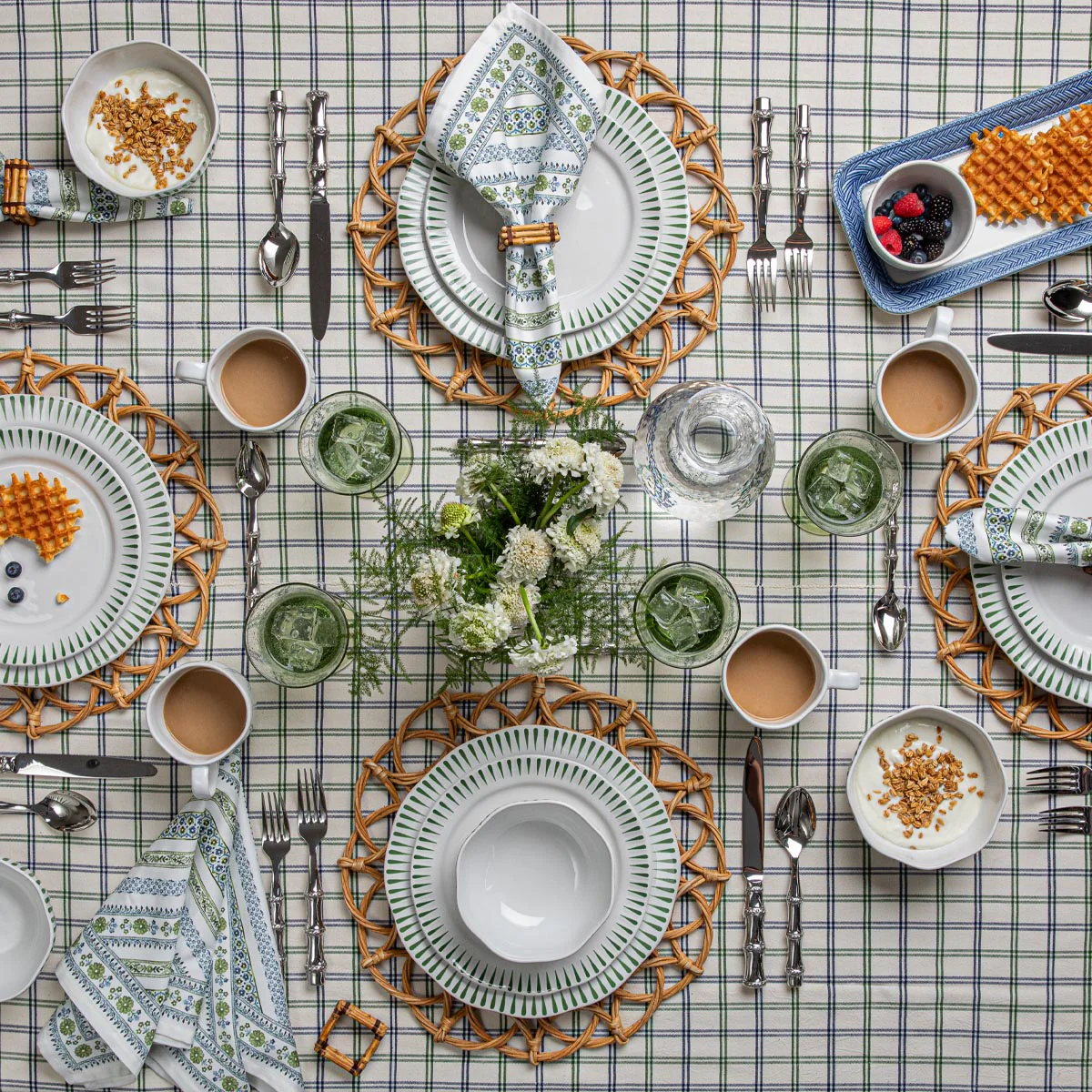 Juliska Bamboo 5 Piece Place Setting, Polished