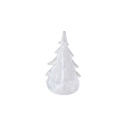 Simon Pearce Silver Leaf Evergreen, 6" Simon Pearce Silver Leaf Evergreen, 6"
