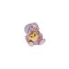 Herend Bunny with Heart Figurine, Raspberry