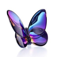 Baccarat Papillon Lucky Butterfly, Blue Scarabee