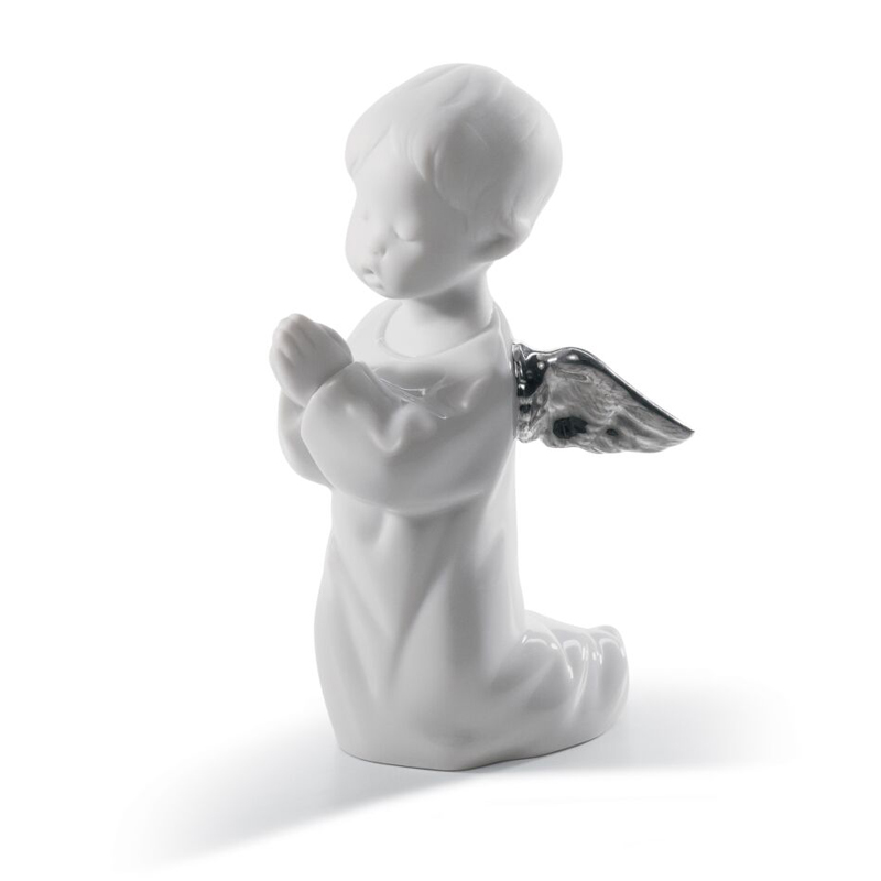 Lladro Praying Angel Figurine