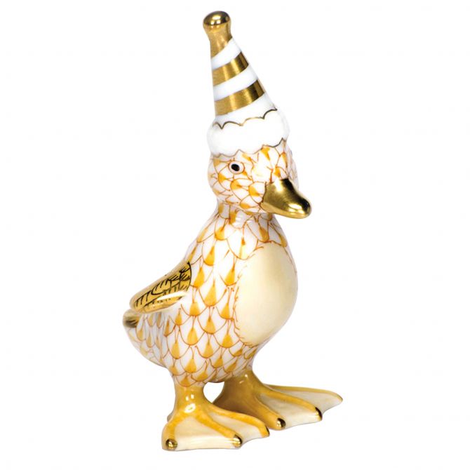 Herend Party Duckling, Butterscotch