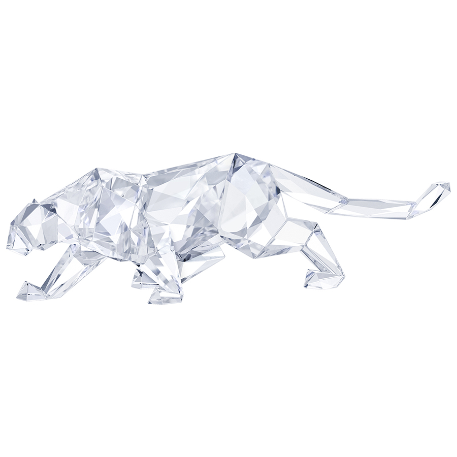swarovski leopard figurine