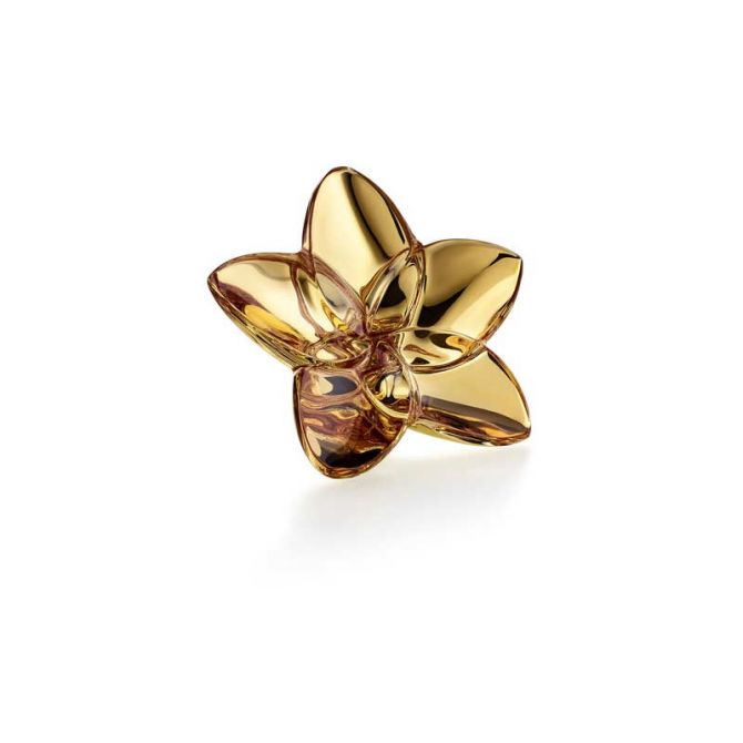 Baccarat The Bloom Collection, Gold Flower
