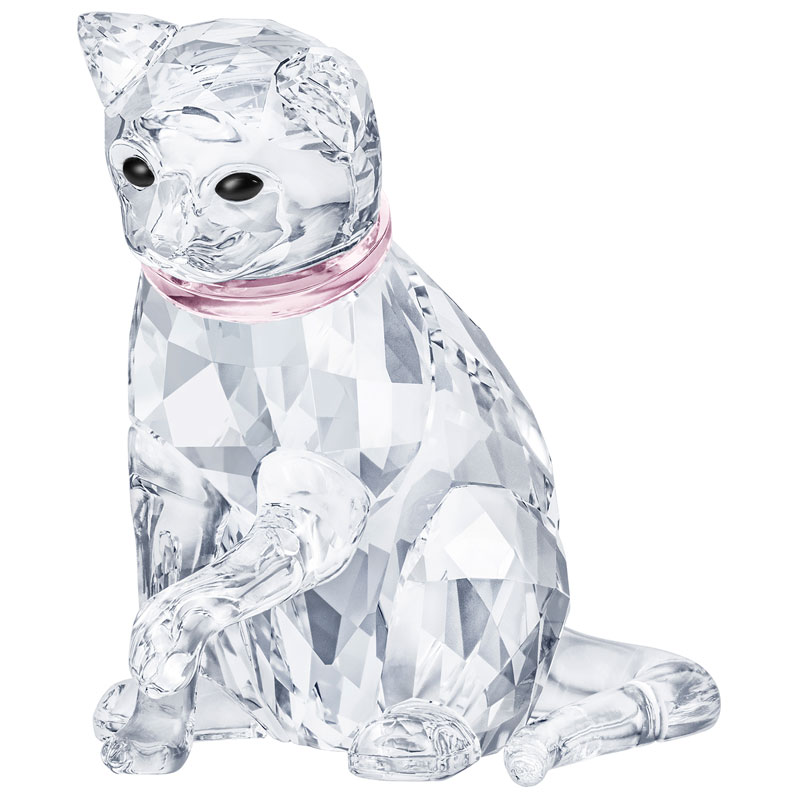 Swarovski Cat Mother Figurine 5465836 Borsheims
