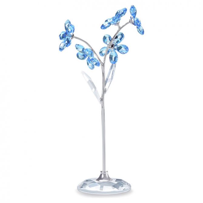 Swarovski Flower Dreams Forget-me-not Large Floral Figurine