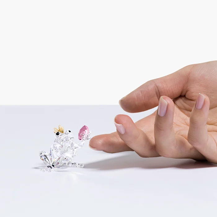 Swarovski With Love Frog Prince Figurine