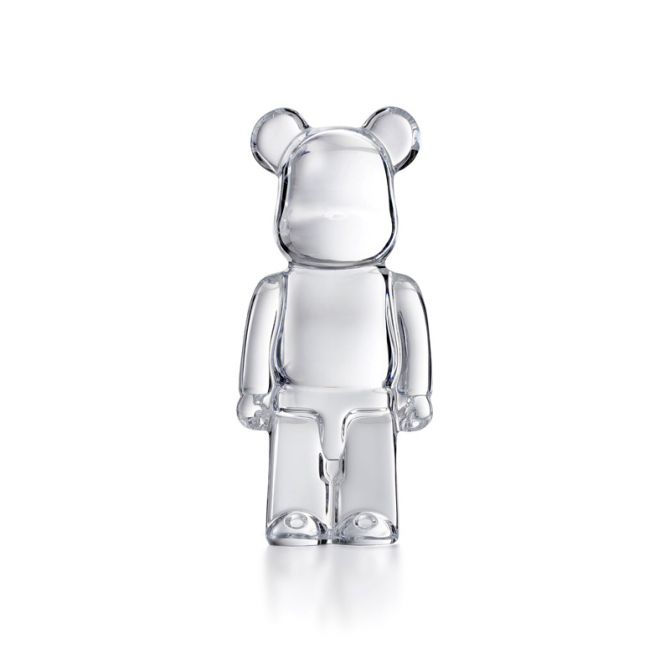 Baccarat Clear Be@rbrick Figurine