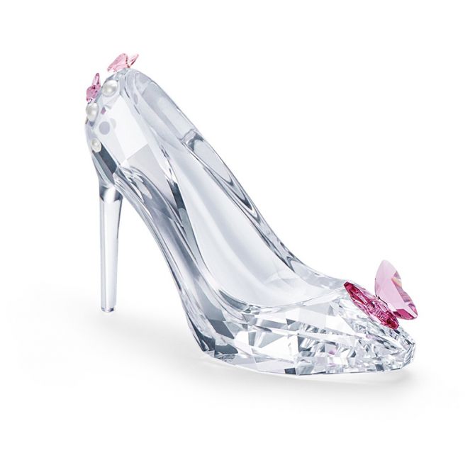 Swarovski Shoe with Butterfly Figurine