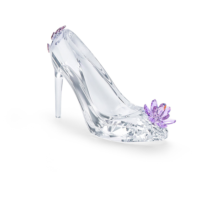 Swarovski Shoe with Flower Figurine