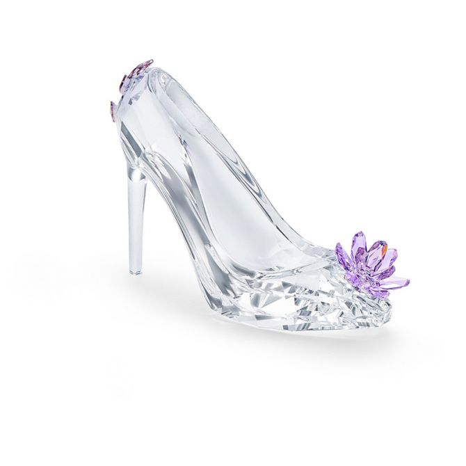 Swarovski Shoe with Flower Figurine