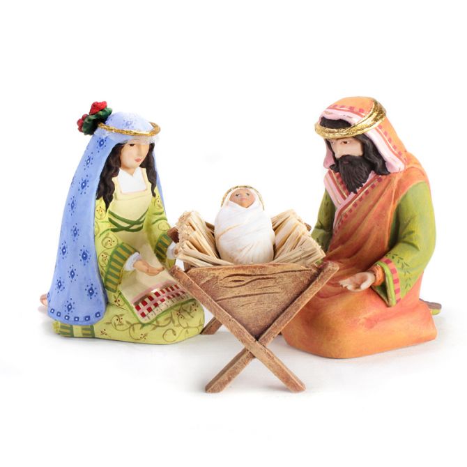 MacKenzie-Childs Patience Brewster Nativity Figures, Holy Family