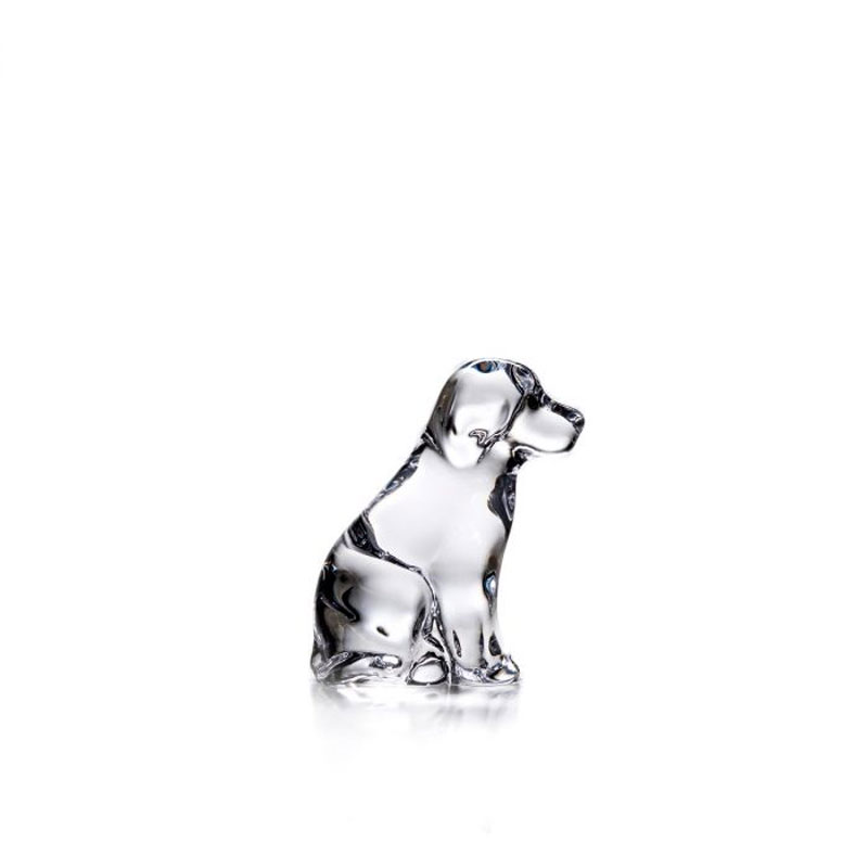 Simon Pearce Puppy Figurine
