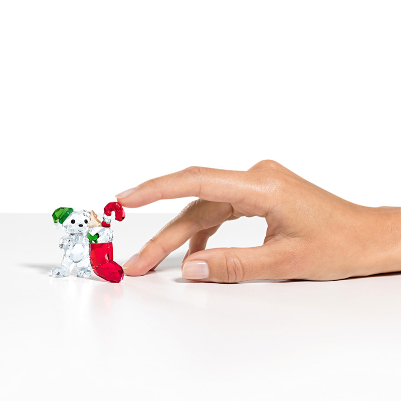 Swarovski Kris Bear Christmas Figurine, Annual Edition 2020