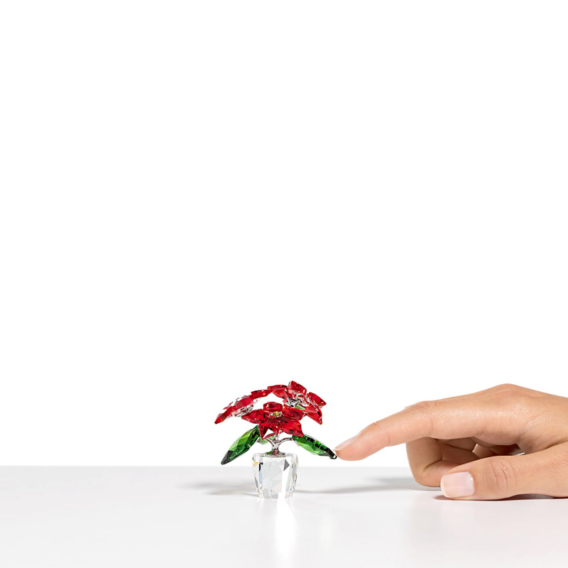 Swarovski Poinsettia Figurine