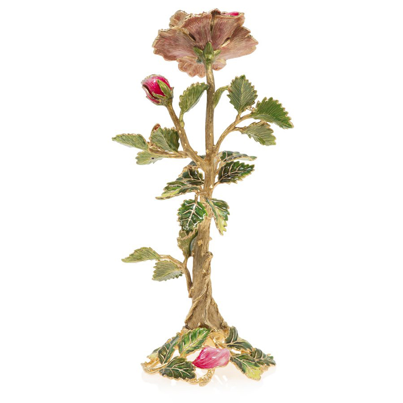 Jay Strongwater Eternity Rose Figurine