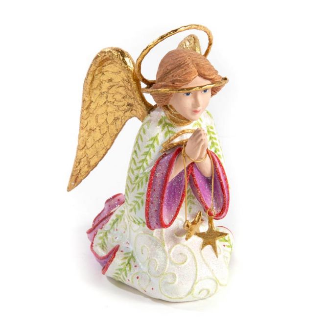MacKenzie-Childs Patience Brewster Nativity Praying Angel Figure