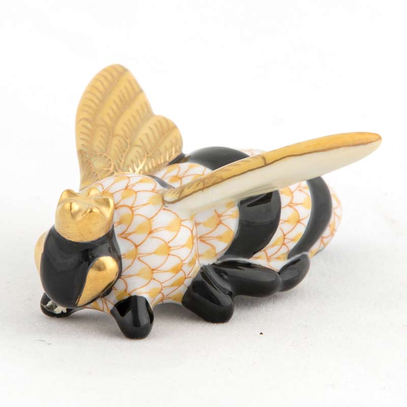 Herend Queen Bee figurine, Butterscotch 16209000SVHJ Borsheims