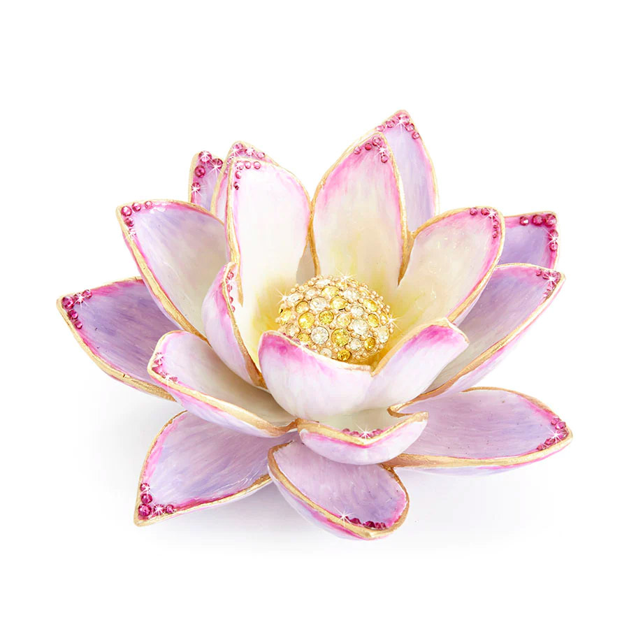 Jay Strongwater Kamal Lotus Table Object