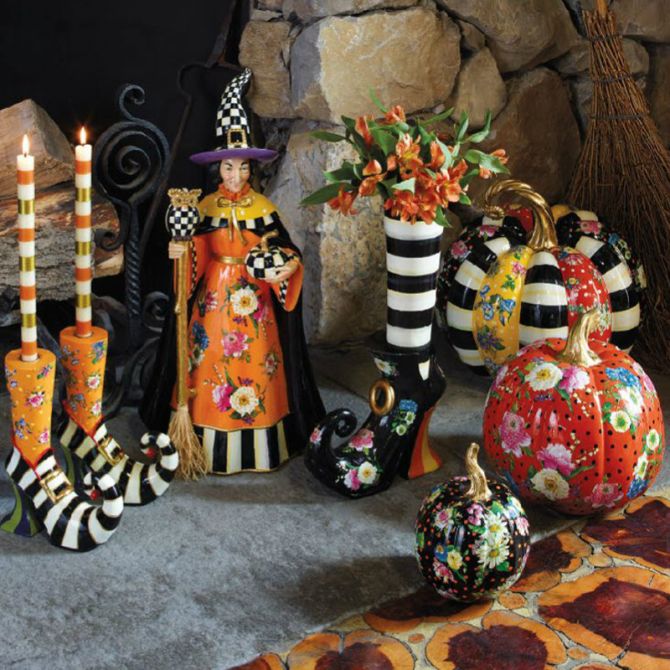 MacKenzie-Childs Flower Market Witch | 35509-0088 | Borsheims
