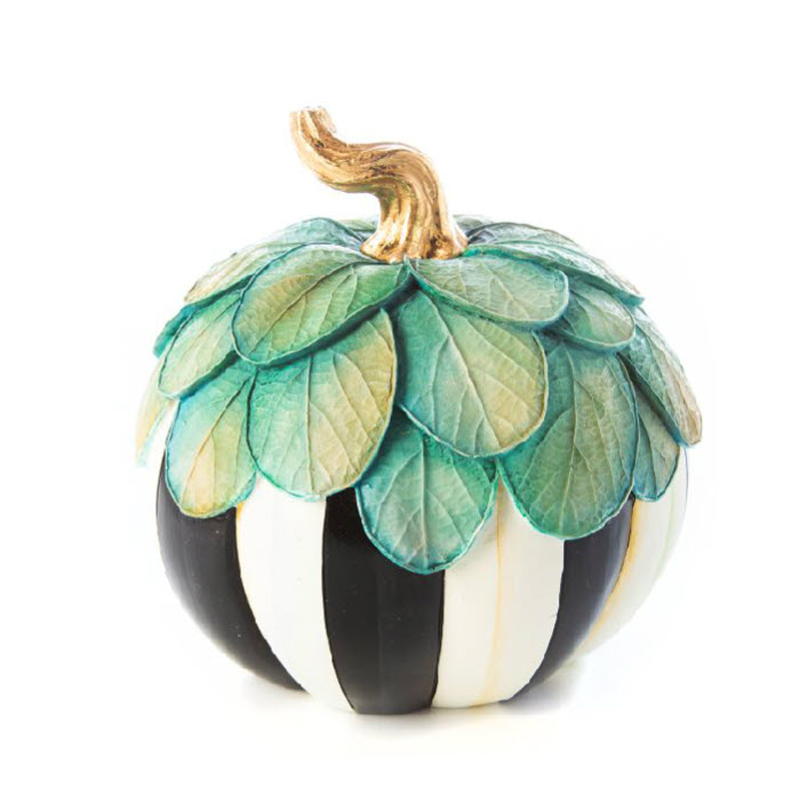 MacKenzie-Childs Foliage Pumpkin, Mini