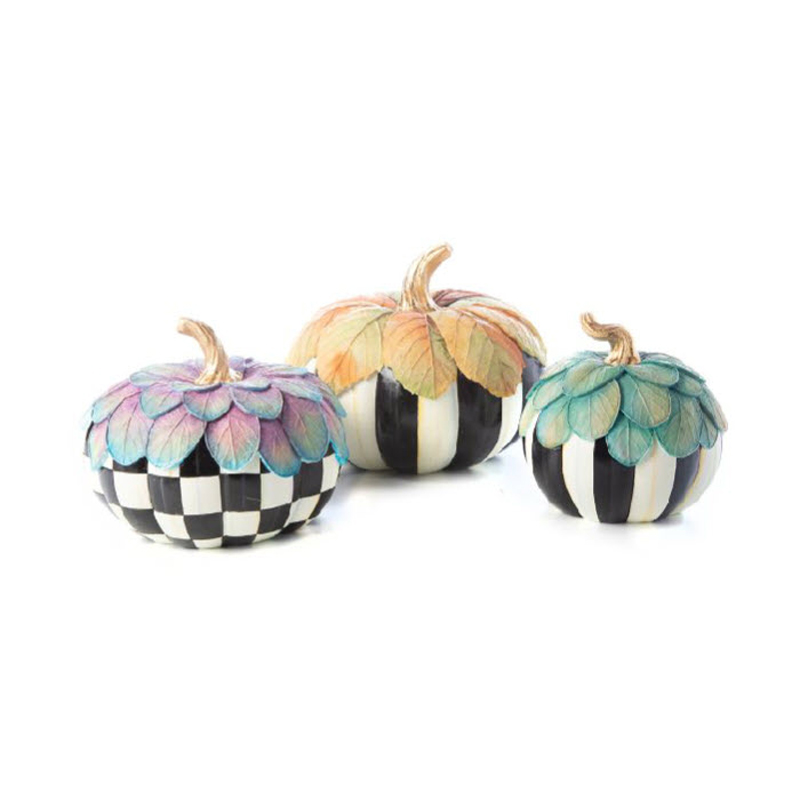 MacKenzie-Childs Foliage Pumpkin, Mini