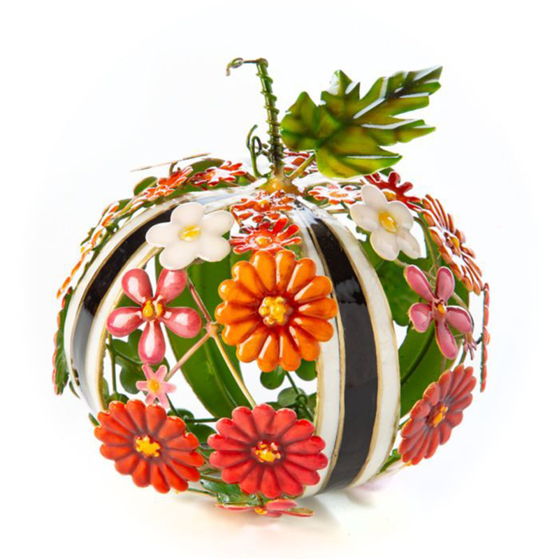 MacKenzie-Childs Floral Filigree Pumpkin