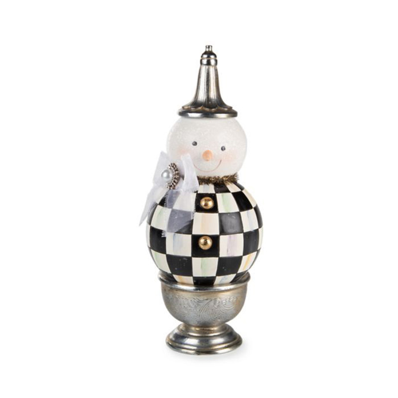 MacKenzie-Childs Vintage Silver Snowman