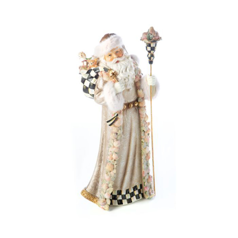 MacKenzie-Childs Della Robbia Sugared Santa
